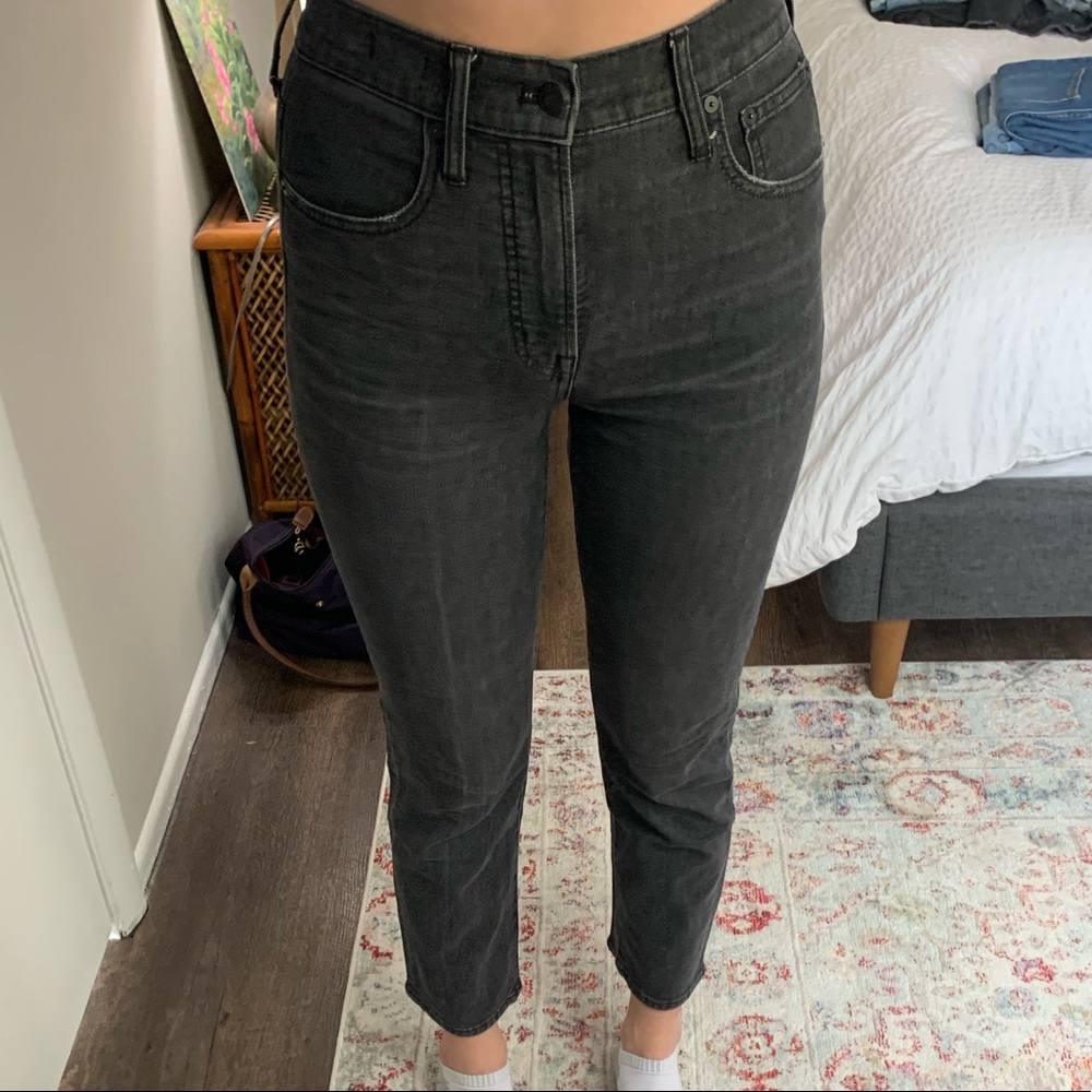 Madewell perfect vintage crop jean